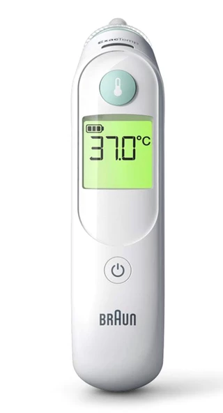 Braun IRT 6515 Thermoscan Beyaz Kulaktan Ateş Ölçer ürün görseli 1