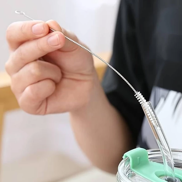 İnce Boru Temizleme Fırçası Pipet Temizleme Fırçası Suluk Akvaryum Borusu Temizleme ürün görseli 1