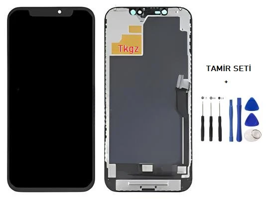 Tkgz - iPhone 12 PRO MAX Uyumlu Lcd Ekran Dokunmatik Orijinal (JK MARKA) + TAMİR SETİ ürün görseli 1