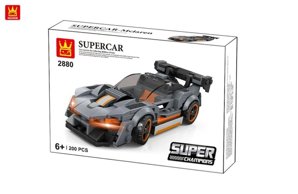Wange 2880 200 lego parça super car mc 2880 ürün görseli 1