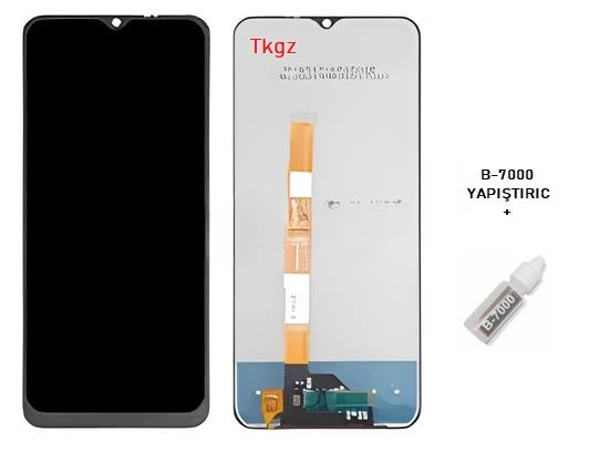 Tkgz - Vivo Y20 Uyumlu Lcd Ekran Dokunmatik Orijinal + B-7000 ürün görseli 1