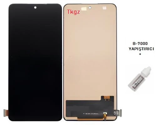 Tkgz - Xiaomi POCO X4 PRO Uyumlu Lcd Ekran Dokunmatik + B-7000 ürün görseli 1