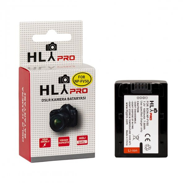 Hlypro Sony DCR-SR100 İçin NP-FV50 Batarya ürün görseli 1