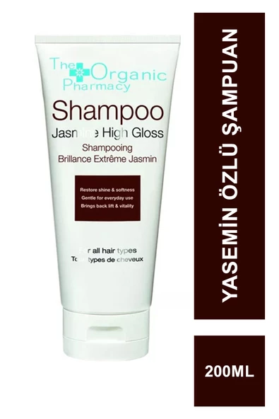 The Organic Pharmacy Jasmine High Gloss Shampoo Yasemin Özlü Şampuan 200 ml ürün görseli 1
