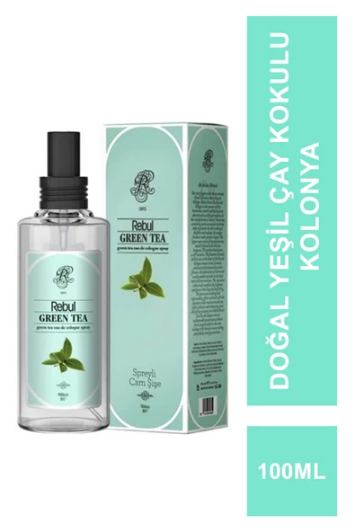 Rebul Green Tea Sprey Kolonya 100 ml ürün görseli 1