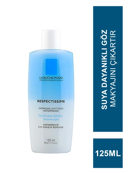 La Roche Posay Respectissime Demaquillant Yeux Waterproof 125 ml ürün görseli 1