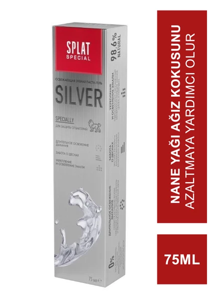Splat Silver Diş Macunu 75 ml ürün görseli 1