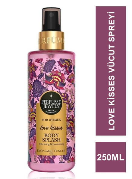 Eyüp Sabri Tuncer Perfume Jewels Love Kisses Vücut Spreyi 250 ml ürün görseli 1