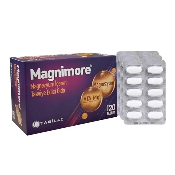 Magnimore Takviye Edici Gıda 120 Tablet ürün görseli 1