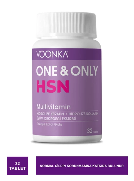 Voonka One & Only HSN Multivitamin 32 Tablet ürün görseli 1