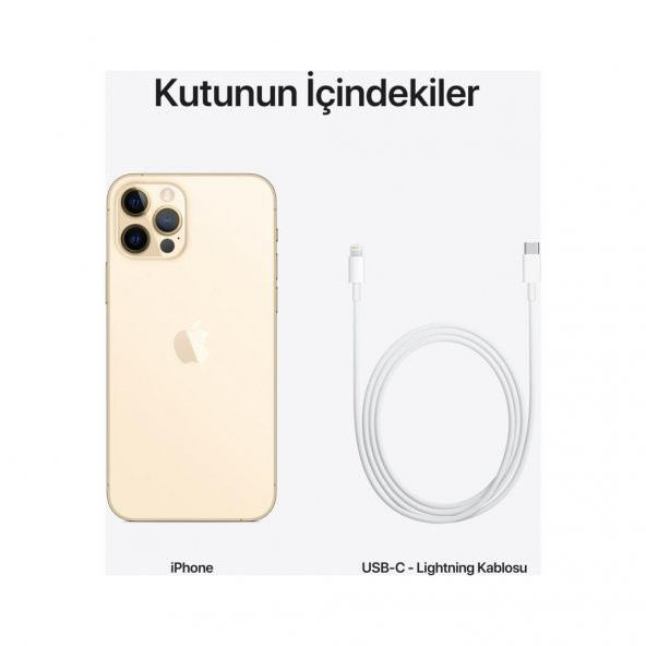 Apple iPhone 12 Pro 256 GB Altın - Resim 4