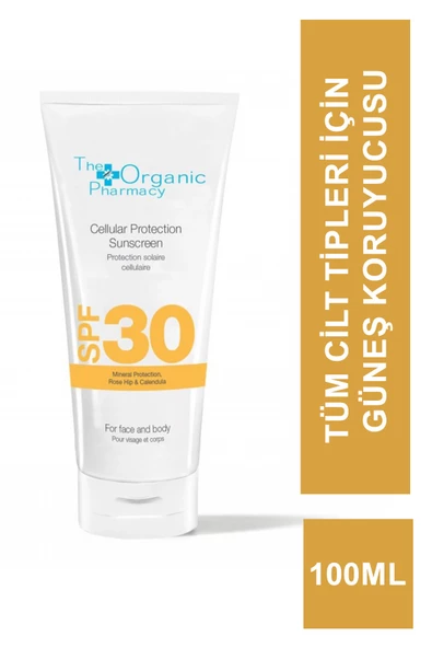 The Organic Pharmacy Celluar Protection Sunscreen SPF30 100ml ürün görseli 1