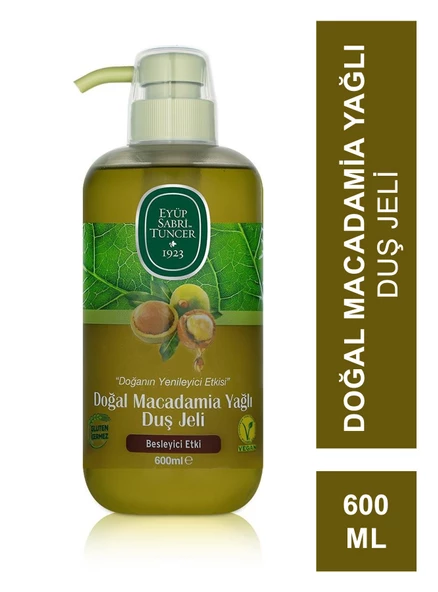 Eyüp Sabri Tuncer Doğal Macadamia Yağlı Duş Jeli 600 ml ürün görseli 1