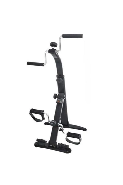 MAXİ Çift Pedallı Katlanabilir Egzersiz Bisikleti Siyah ürün görseli 1
