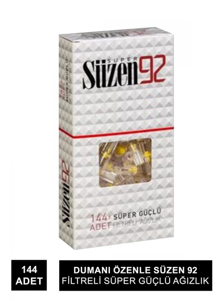 Süper Süzen 92 Filtreli Ağızlık 144 Adet ürün görseli 1