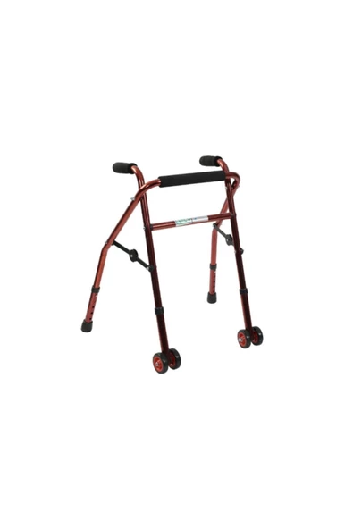TEKERLEKLİ İSKEMLE Alüminyum Ters Walker Çocuk Için Özel ürün görseli 1