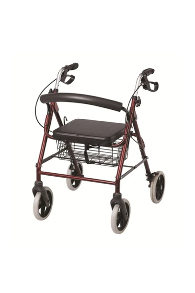 POYLİN Ekonomik Rolatör Tekerlekli Rollator Yürüteç Hasta Yaşlı Yürüteci P580 ürün görseli 1
