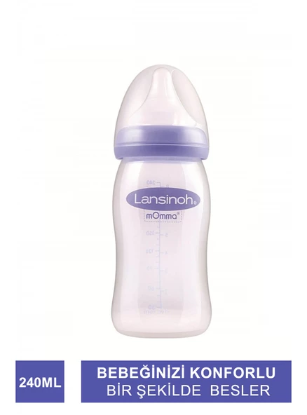 Lansinoh NaturalWave Biberon 240ml ürün görseli 1