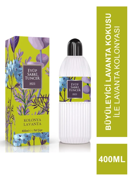 Eyüp Sabri Tuncer Lavanta Kolonya Pet Şişe 400ml ürün görseli 1