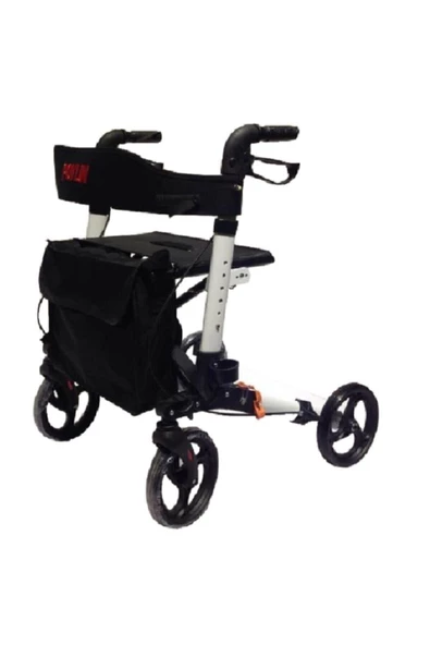 POYLİN Tekerlekli Yürüteç Baston Walker Yürüteç Rollatör ürün görseli 1