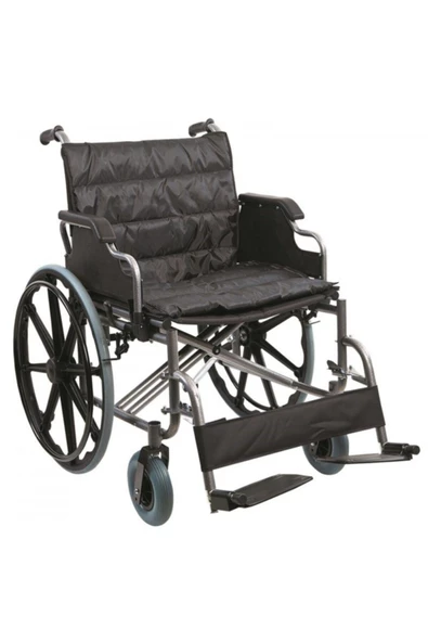 POYLİN Tekerlekli Sandalye Büyük Geniş Large Tekerlekli Sandalye Bariatrik 50 Cm 200 Kg ürün görseli 1