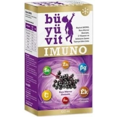 Büyüvit Imuno Şurup 100 ml ürün görseli 1