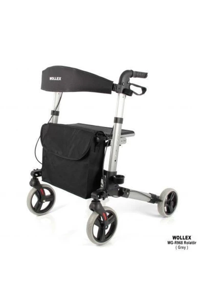 MEDİKALBİRLİK Wollex Wg-r968 Alüminyum Tekerlekli Rolatör ürün görseli 1