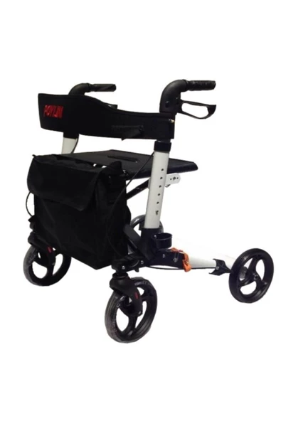 POYLİN P777 Rollatör Beyaz - Resim 2
