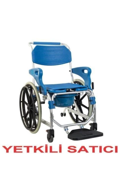GOLFİ Alüminyum Klozetli Banyo Sandalyesi Klozeti ürün görseli 1