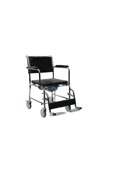 TEKERLEKLİ İSKEMLE Tekerleki Iskemle B-125f Banyo / Tuvalet Sandalyesi ürün görseli 1