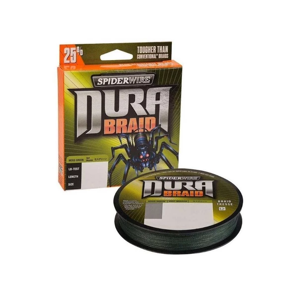 SpiderWire Dura Braid 0.15 mm 275 m İp Misina Moss Green 13kg Çeker ürün görseli 1