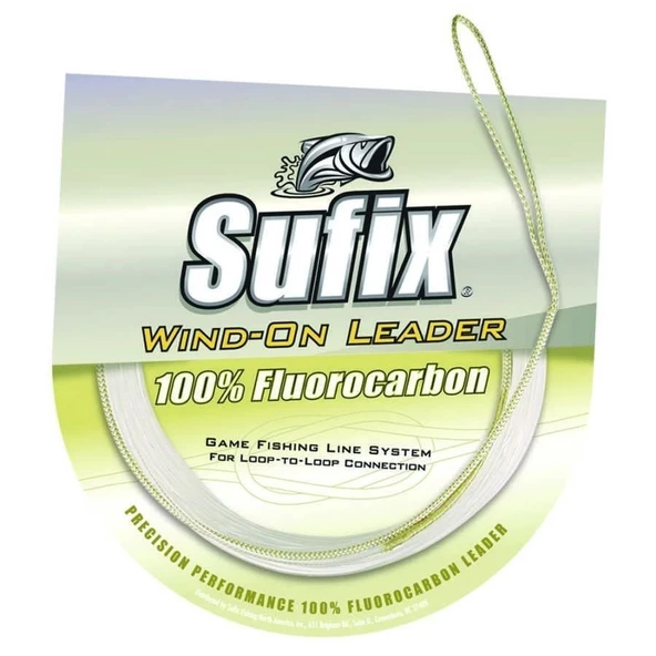 Sufix Wind-on 30 lbs 10m Fluorocarbon Leader Misina 15kg Çeker ürün görseli 1