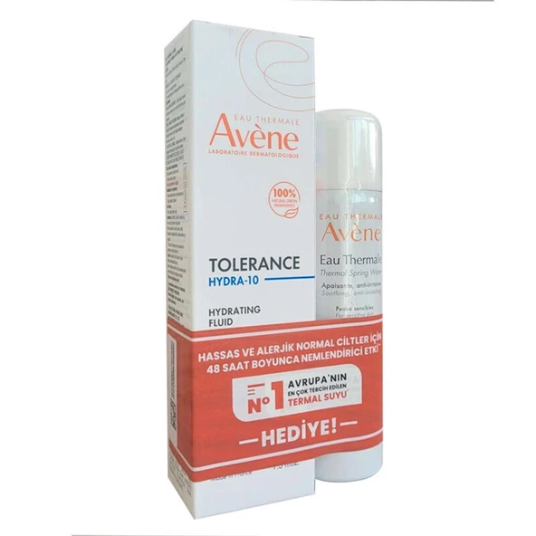 Avene Tolerance Hydra-10 Hydrating Fluid 40 ML Termal Su 50 ML Hediyeli ürün görseli 1