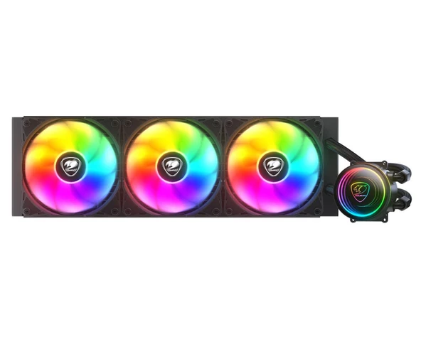 COUGAR POSEIDON ELITE ARGB 360 LIQUID COOLER BLACK ürün görseli 1