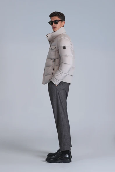 Lufian Minimalist Oversize Erkek Kışlık Mont - Günlük Kullanım ürün görseli 1