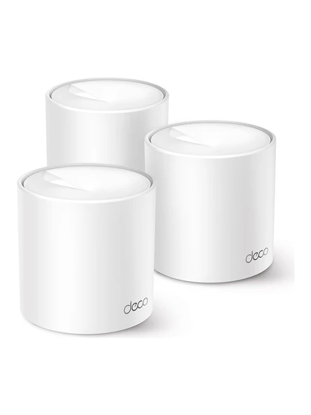 TP-Link Deco X10 1500 Mbps 3'lü Router ürün görseli 1