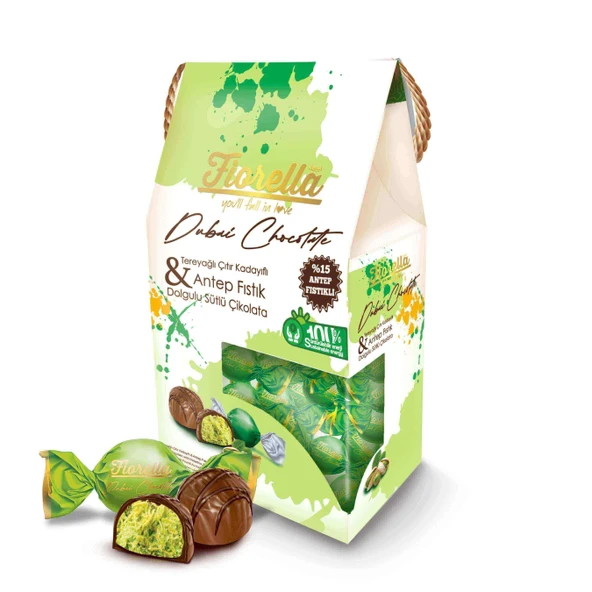 Fiorella Dubai Çikolatası İpli Kutu 230 Gr. (1 Adet) ürün görseli 1