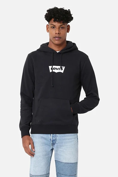 Levi's Oversize Kapüşonlu Sweatshirt - Erkek - Günlük Tarz ürün görseli 1