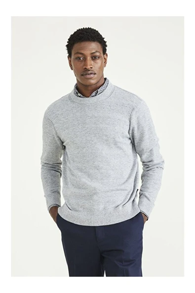 Dockers Minimalist Erkek Sweatshirt - Uzun Kol - Regular Fit - Günlük ürün görseli 1