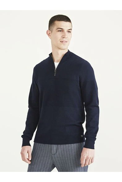 Dockers Minimalist Uzun Kol Erkek Sweatshirt - Günlük Tarz ürün görseli 1