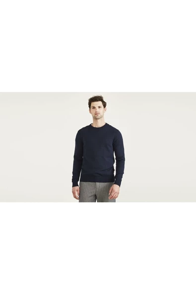 Dockers Erkek Minimalist Sweatshirt - Uzun Kol Regular Fit Günlük ürün görseli 1