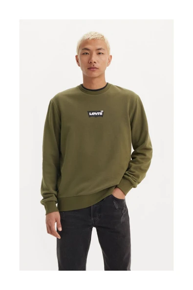 Levi's Oversize Erkek Sweatshirt - Günlük Minimalist Tarz ürün görseli 1