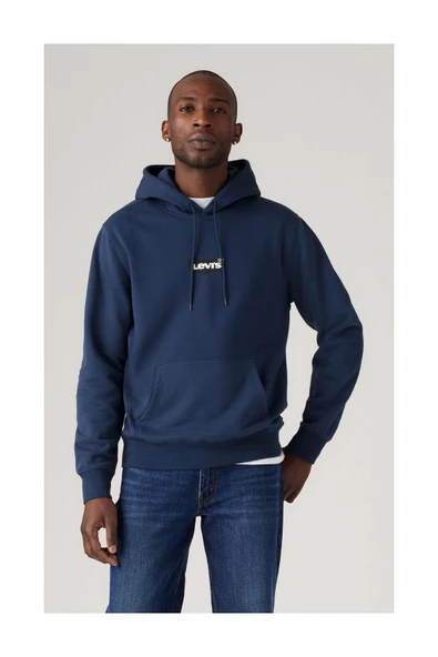 Levi's Erkek Oversize Kapüşonlu Sweatshirt - Günlük & Streetwear ürün görseli 1