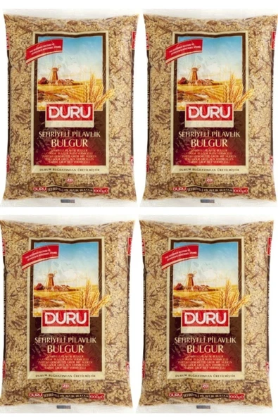 Duru Şehriyeli Pilavlık Bulgur 1 Kg X 4 Adet ürün görseli 1