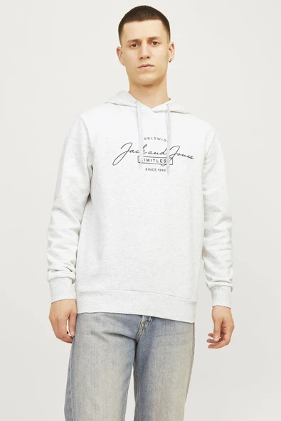Jack&Jones Oversize Kapüşonlu Sweatshirt - Erkek Günlük Sweatshirt ürün görseli 1