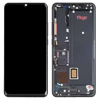 Tkgz - Xiaomi Mİ NOTE 10 Lite Uyumlu Lcd Ekran Dokunmatik Orijinal ÇITALI SİYAH ürün görseli 1
