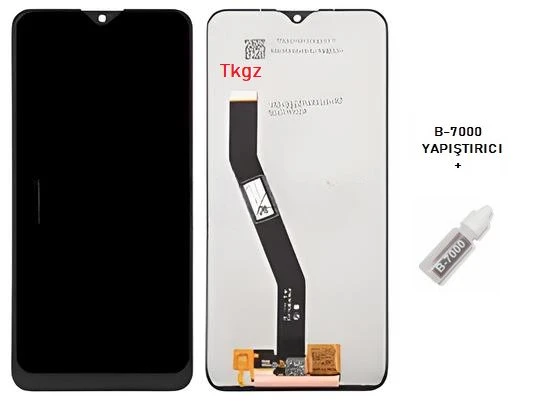 Tkgz - Xiaomi Redmi 8A Uyumlu Lcd Ekran Dokunmatik Orijinal + B-7000 ürün görseli 1