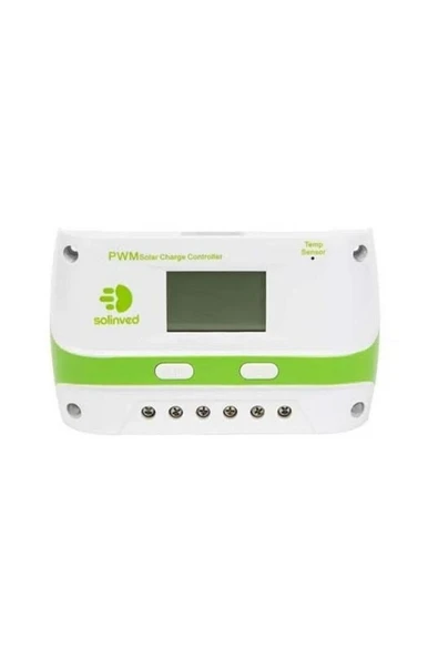 30a Pwm Şarj Kontrol Cihazı | Solar Enerji Sistemleri Için Regülatör (12V/24V) ürün görseli 1