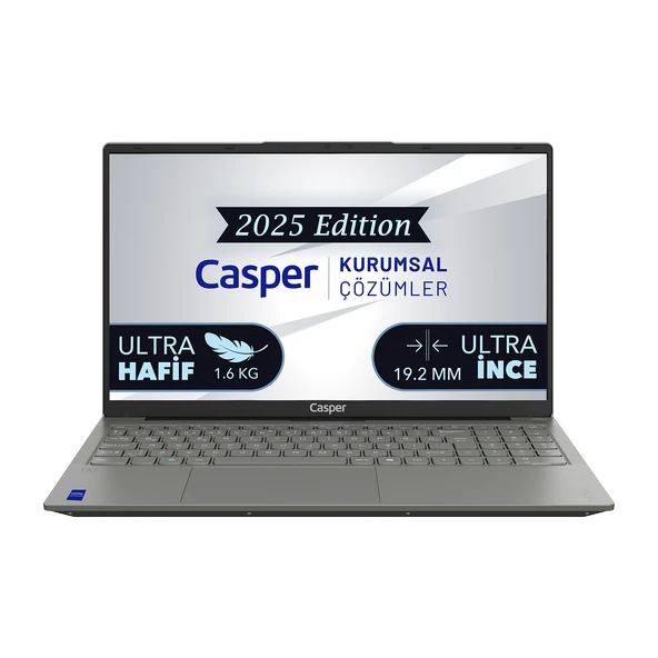 Casper Nirvana X700 Ryzen5-7430U 16GB 500GB SSD 15.6" Freedos Laptop X700.7430-BV00X-G-F ürün görseli 1