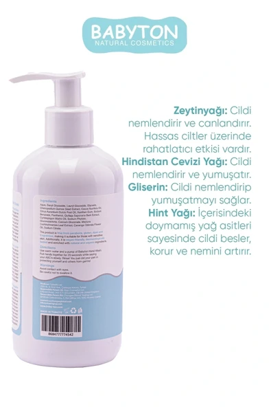 Doğal El Yıkama Sıvısı 250 ml - Resim 3